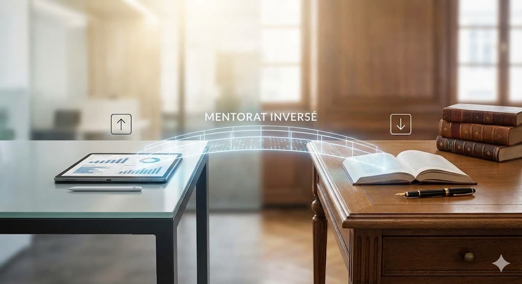 Le Mentorat Inversé : Comment les Juniors Peuvent Former les Seniors